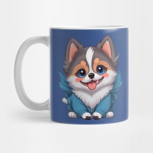 Pomsky Puppy Mug